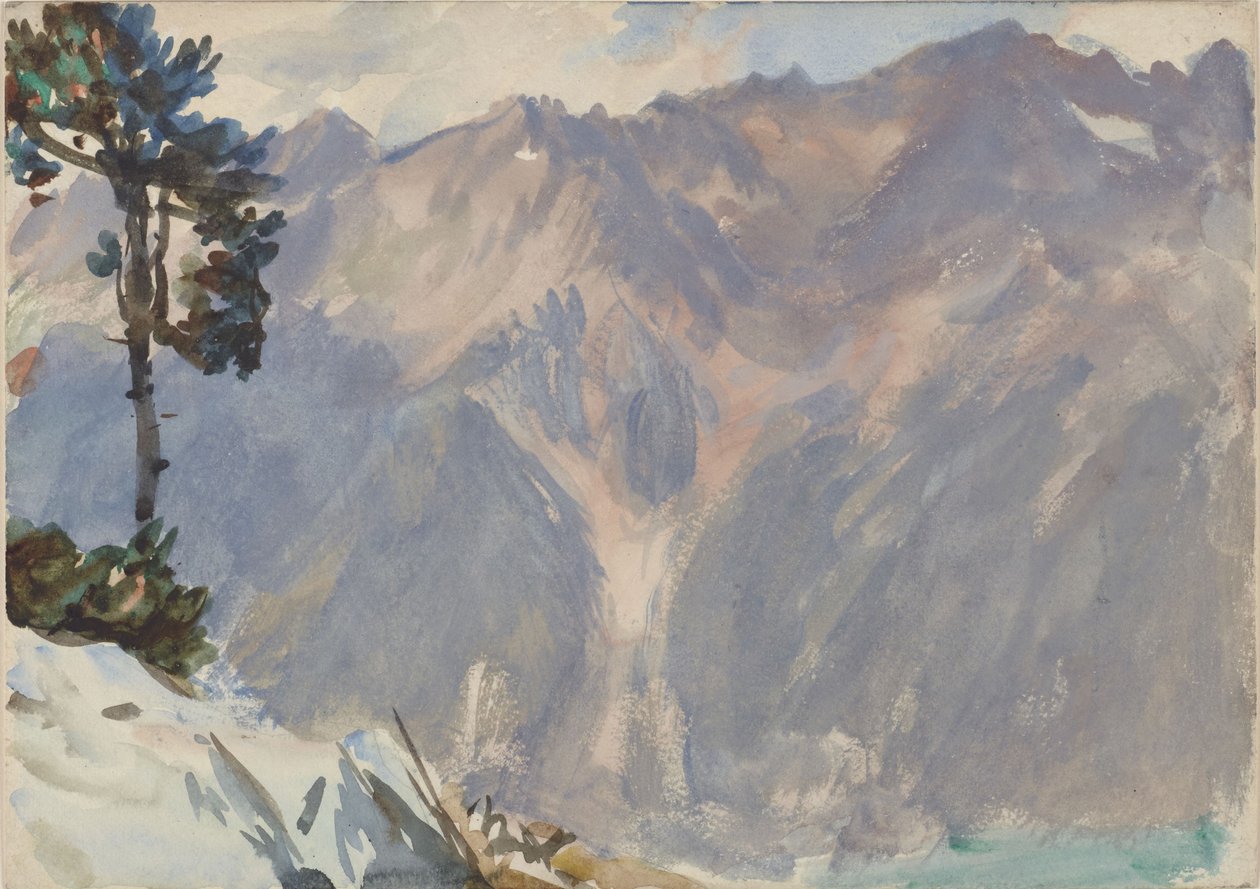 Gebirgslandschaft von John Singer Sargent
