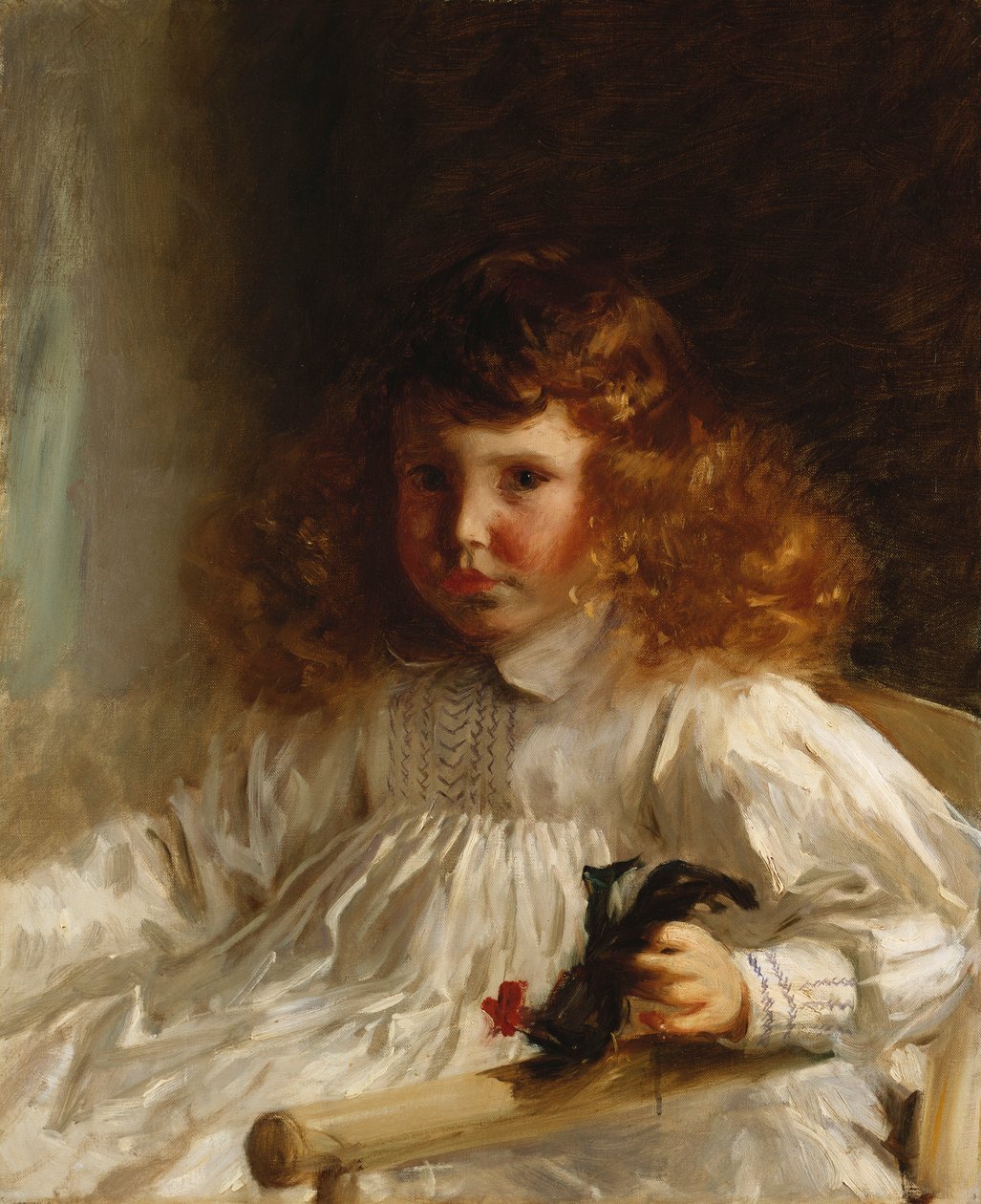 Porträt von Leroy King als junger Junge, 1888 von John Singer Sargent