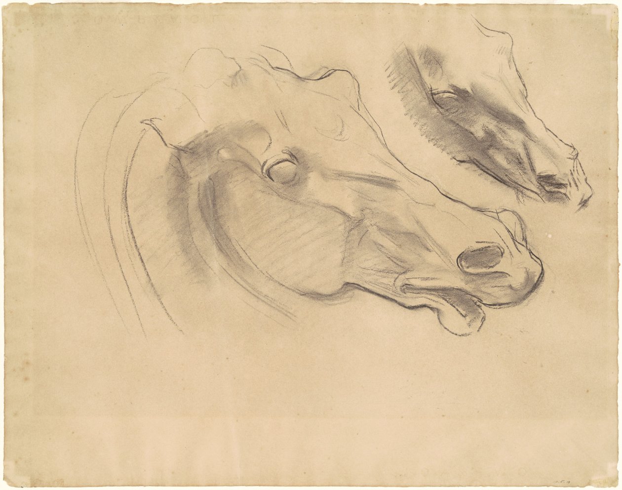 Studien für "Apollo in seinem Wagen mit den Stunden" von John Singer Sargent