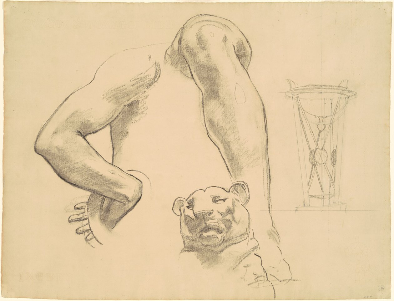 Studien für "Klassische und Romantische Kunst" von John Singer Sargent