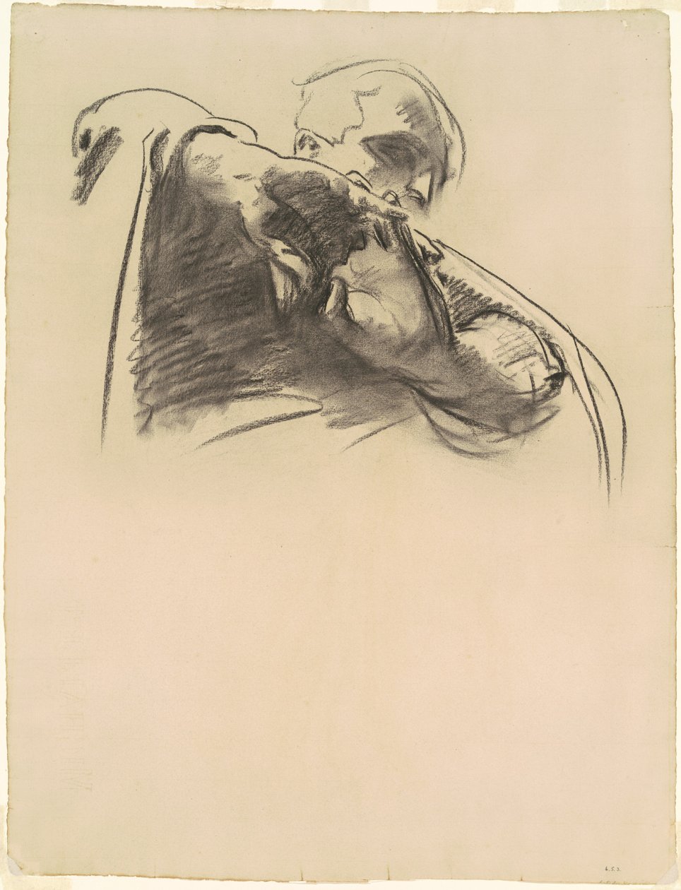 Studie zur Kreuzigung und Tod unseres Herrn von John Singer Sargent