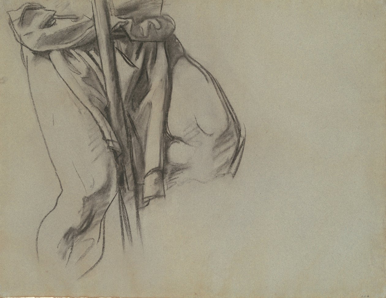 Studie von Adam für die fünfzehn Geheimnisse des Rosenkranzes, 1903-1916 von John Singer Sargent