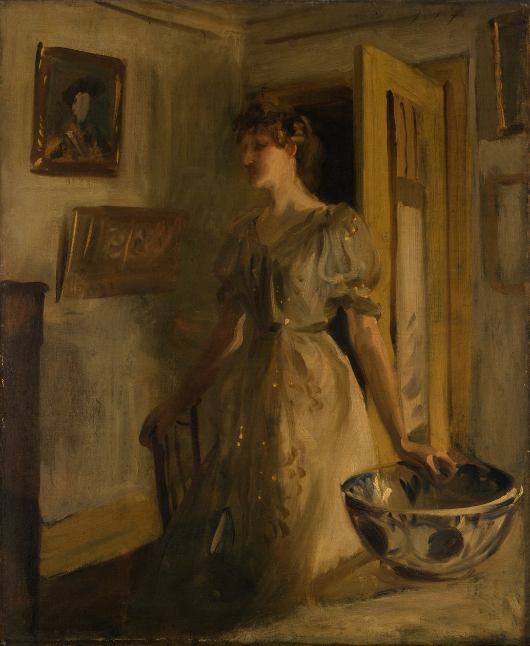 Die blaue Schale, ca. 1885-89 von John Singer Sargent