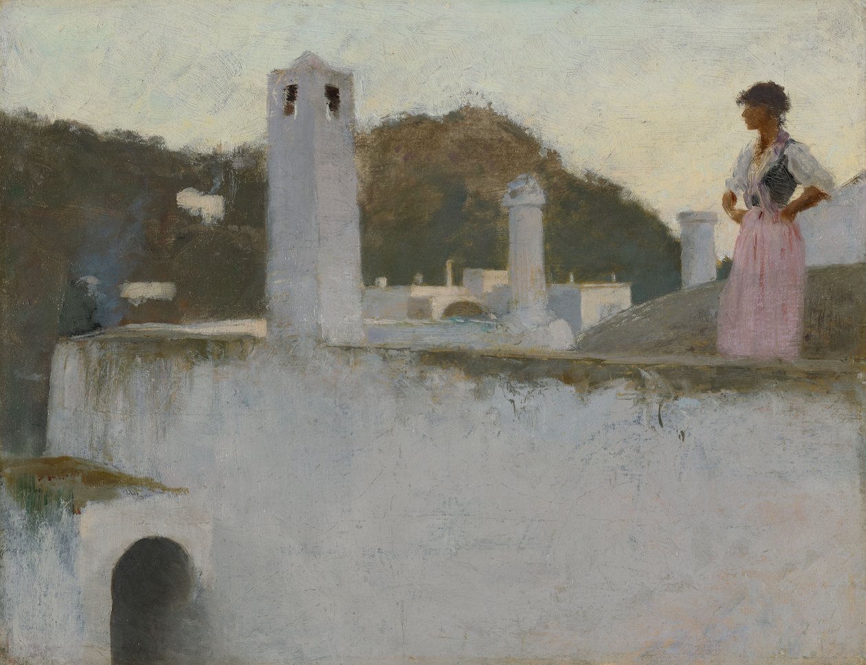 Ansicht von Capri von John Singer Sargent