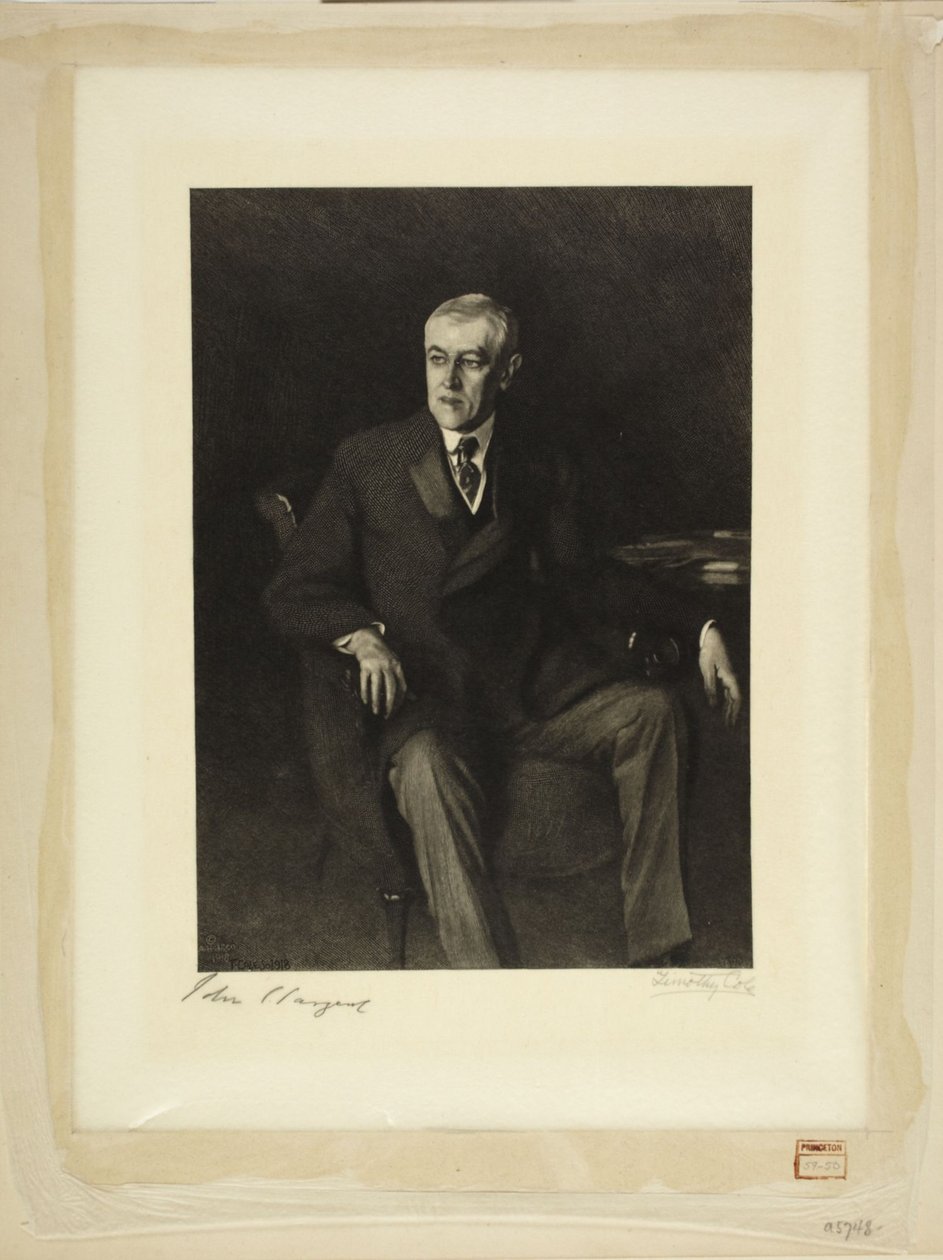 Woodrow Wilson von John Singer Sargent