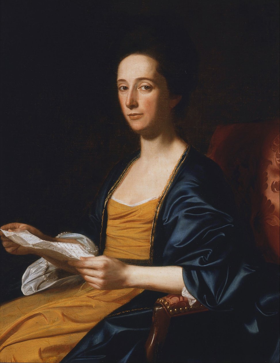 Porträt einer Dame von John Singleton Copley