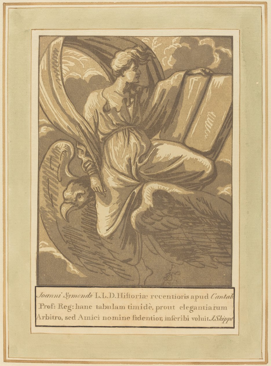 Der heilige Johannes der Evangelist von John Skippe after Parmigianino