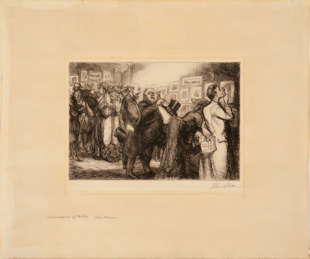 Connaisseurs von Drucken von John French Sloan