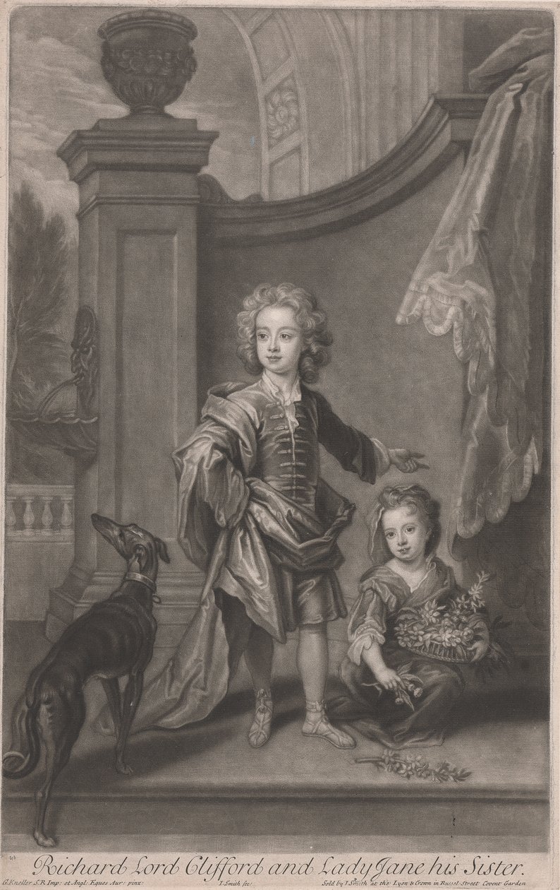 Richard, Lord Clifford (1695-1753) und Seine Schwester, Lady Jane Boyle (gest. 1780) von John Smith