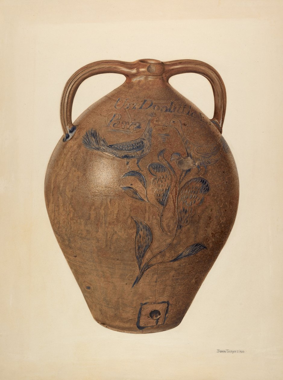 Krug für Wein, Cider oder Essig, ca. 1941 von John Tarantino