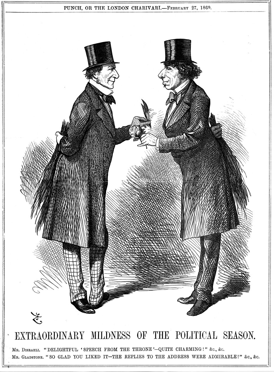 Außergewöhnliche Milde der politischen Saison, 1869 von John Tenniel
