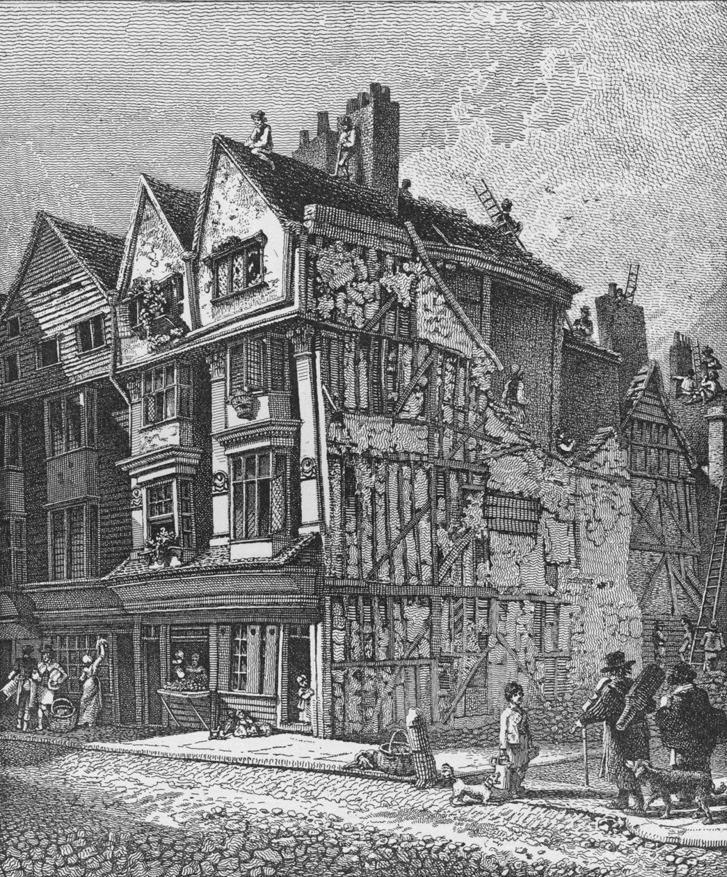 Long Lane, Smithfield, City of London, 1810 1911 von John Thomas Smith