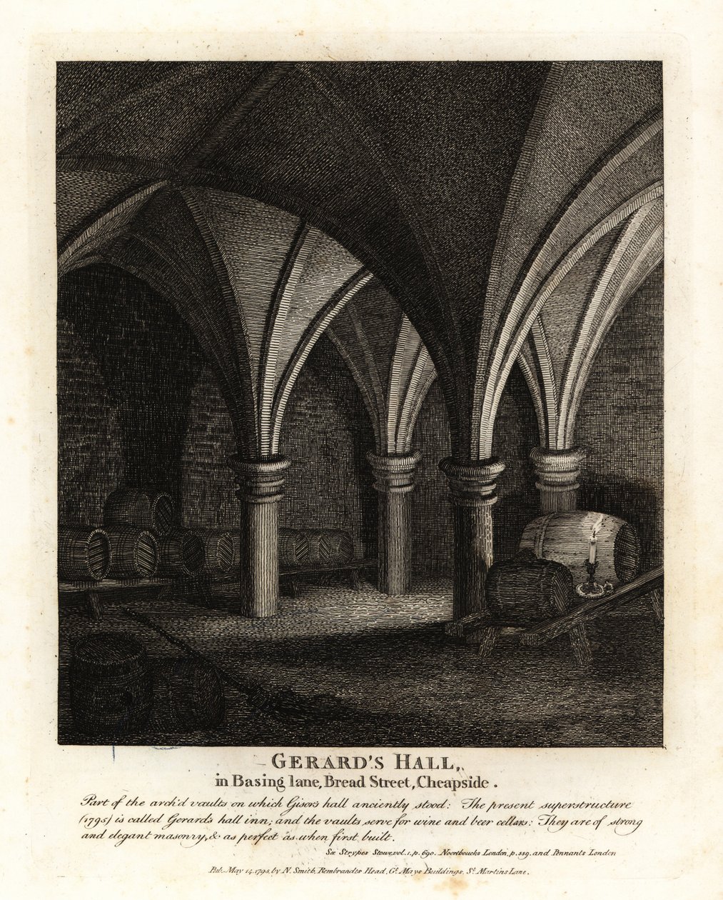 Unterirdische Gewölbe in Gerard