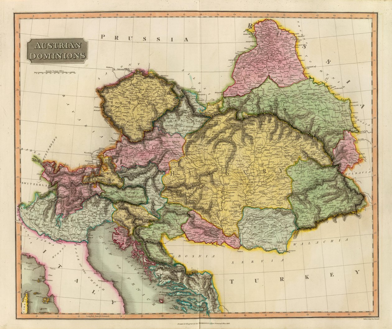 Österreichische Herrschaften (Thomson, 1816) von John Thomson