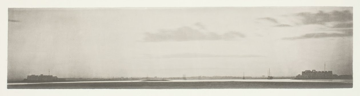 Hoi-How, der vorgeschlagene neue Vertragshafen, Insel Hainan, ca. 1868 von John Thomson