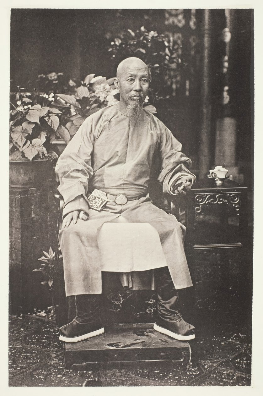 Jui-Lin, Generalgouverneur der beiden Kwang-Provinzen, ca. 1868 von John Thomson