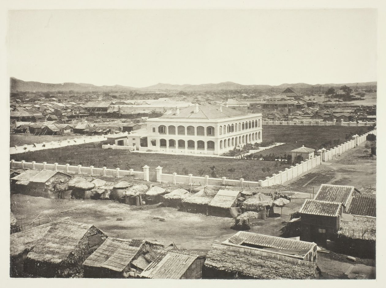 Die alte Fabrikstätte, Kanton, ca. 1868 von John Thomson