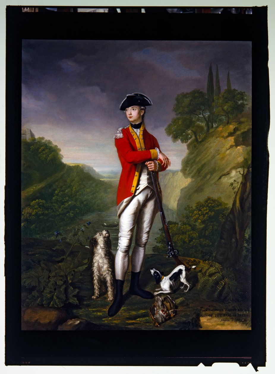 Porträt des Hon. John Theophilus Rawdon-Hastings von John Trotter