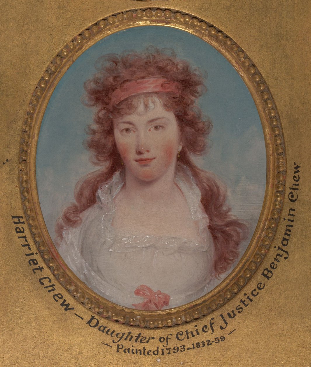 Harriet Chew (später Harriet Chew Carroll, 1775–1861) von John Trumbull