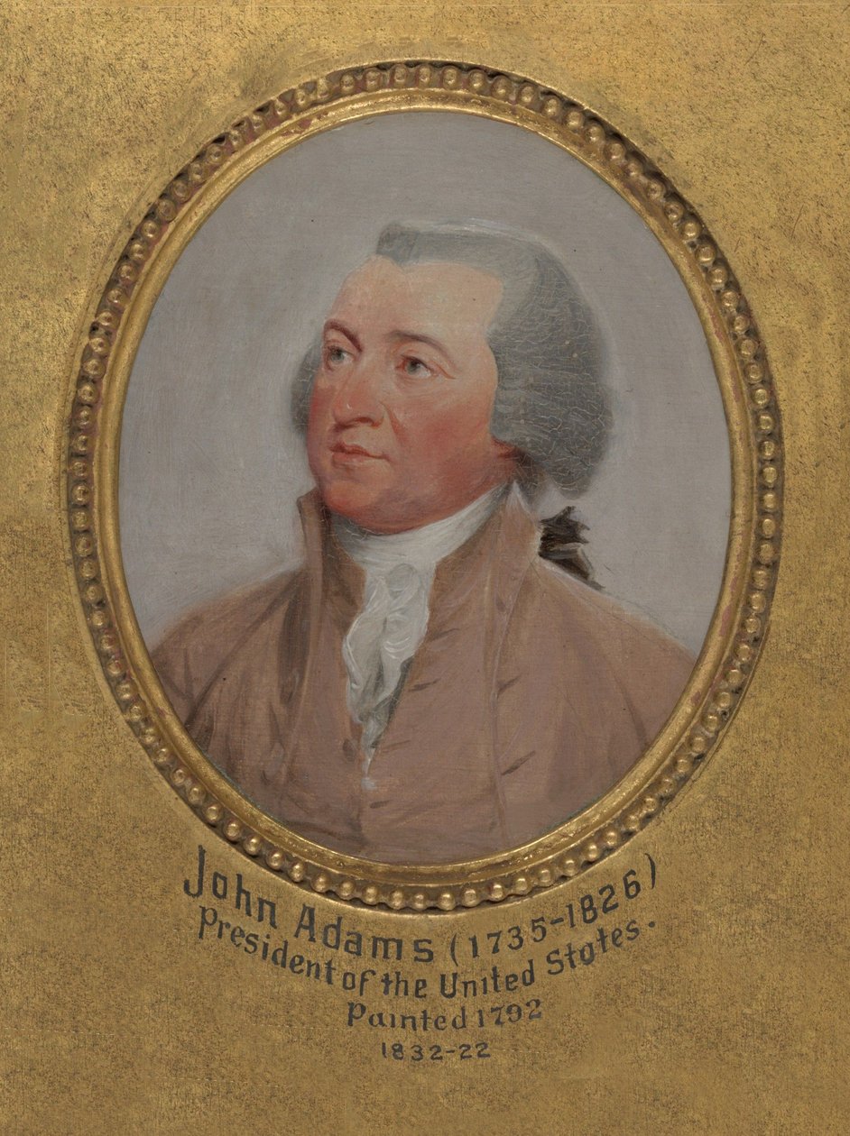 John Adams (1735-1826), LL.D. 1788 von John Trumbull