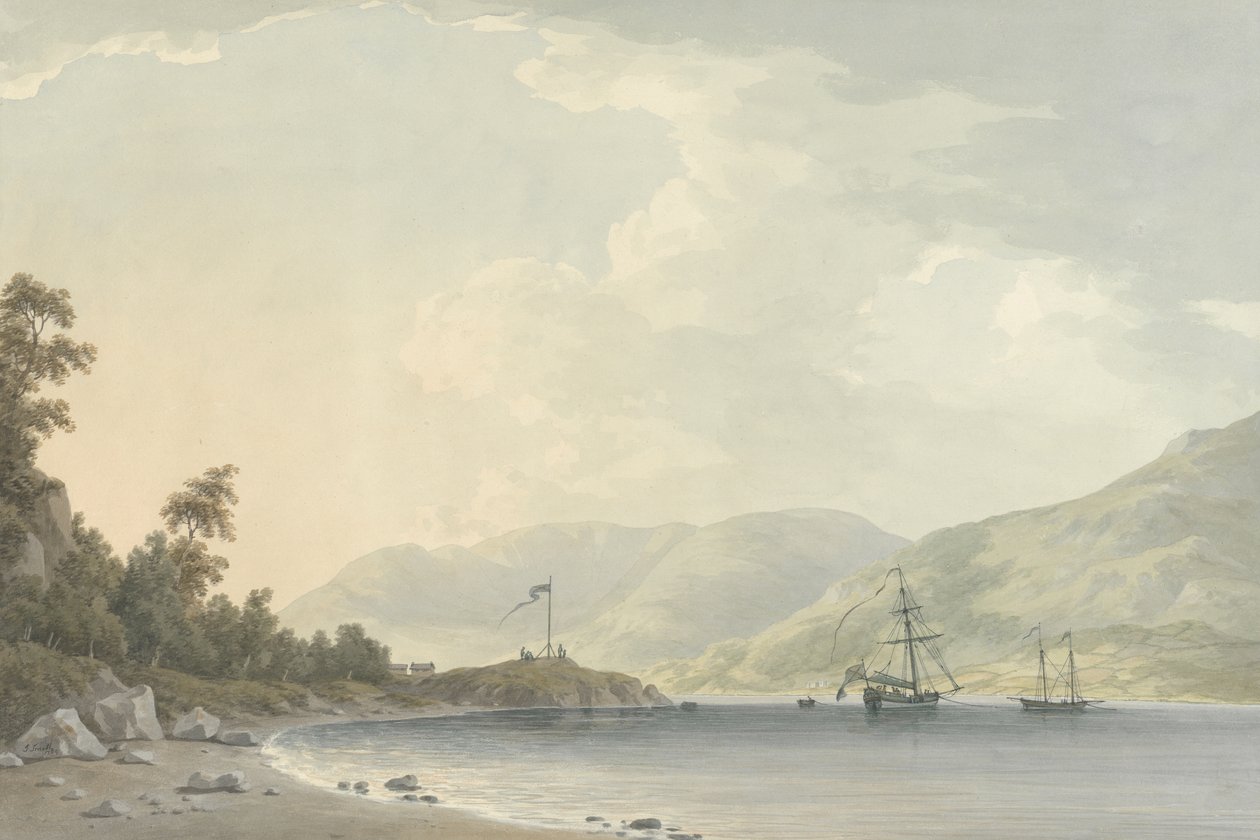 Zugang zum Belle Grange Park von John Warwick Smith