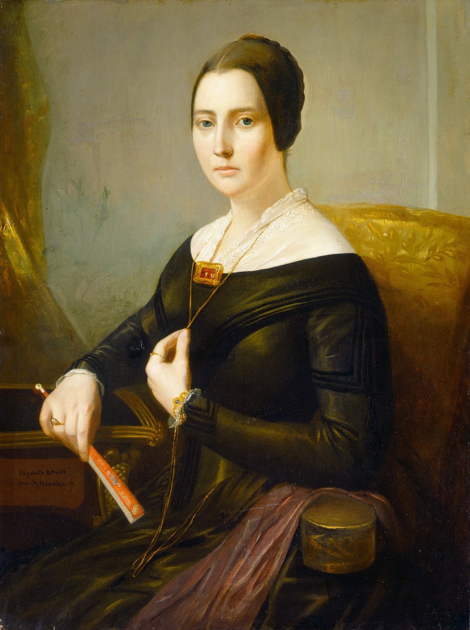 Elizabeth Oakes Prince Smith (Frau von Seba Smith) von John Wesley Paradise