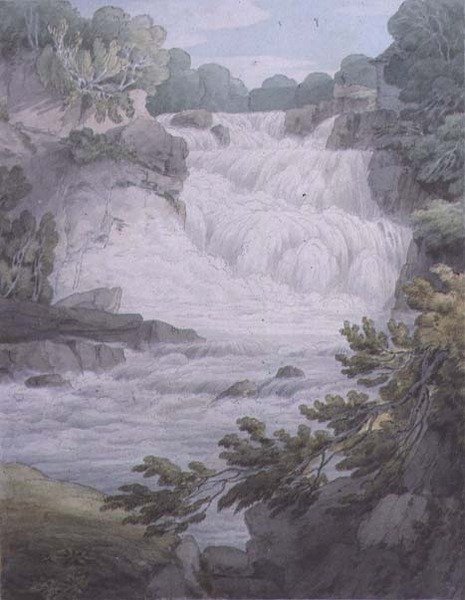 Stonebyers Linn am Clyde von John White Abbott