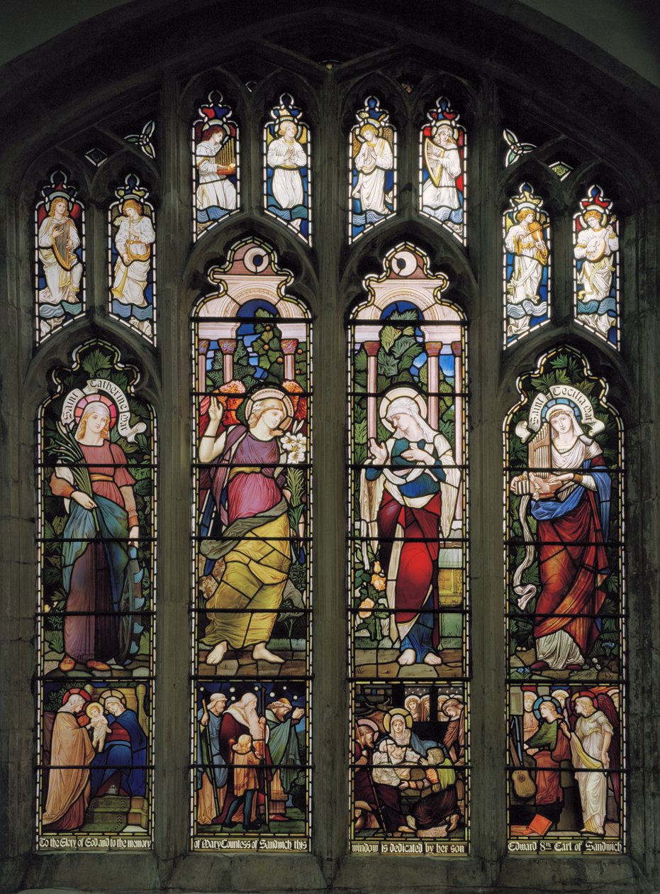 Lady Chapel Fenster, ca. 1885 von John William Brown