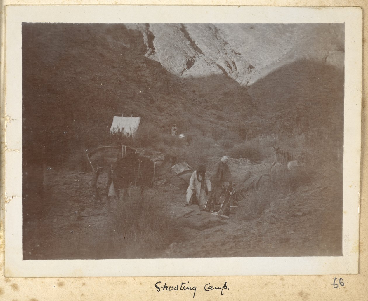 Razavi-Chorasan-Provinz, Iran, ca. 1908 (s/w Foto) von John Williams Watson