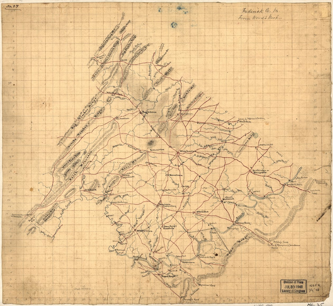 Frederick Co. Va., von Wood
