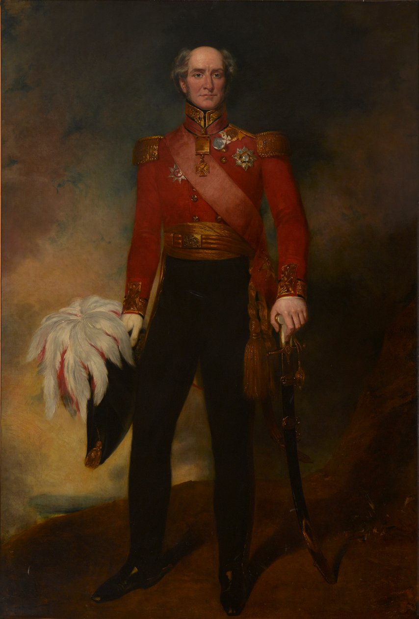 Porträt von Generalleutnant Sir Edward Barnes (1776-1838) von John Wood