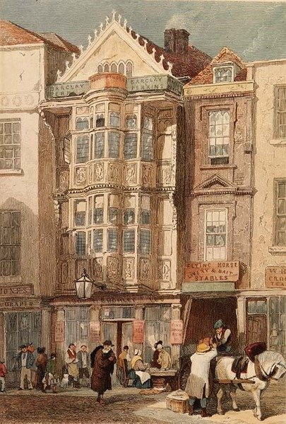 Haus von Sir Paul Pindar, Bishopsgate von John Wykeham Archer