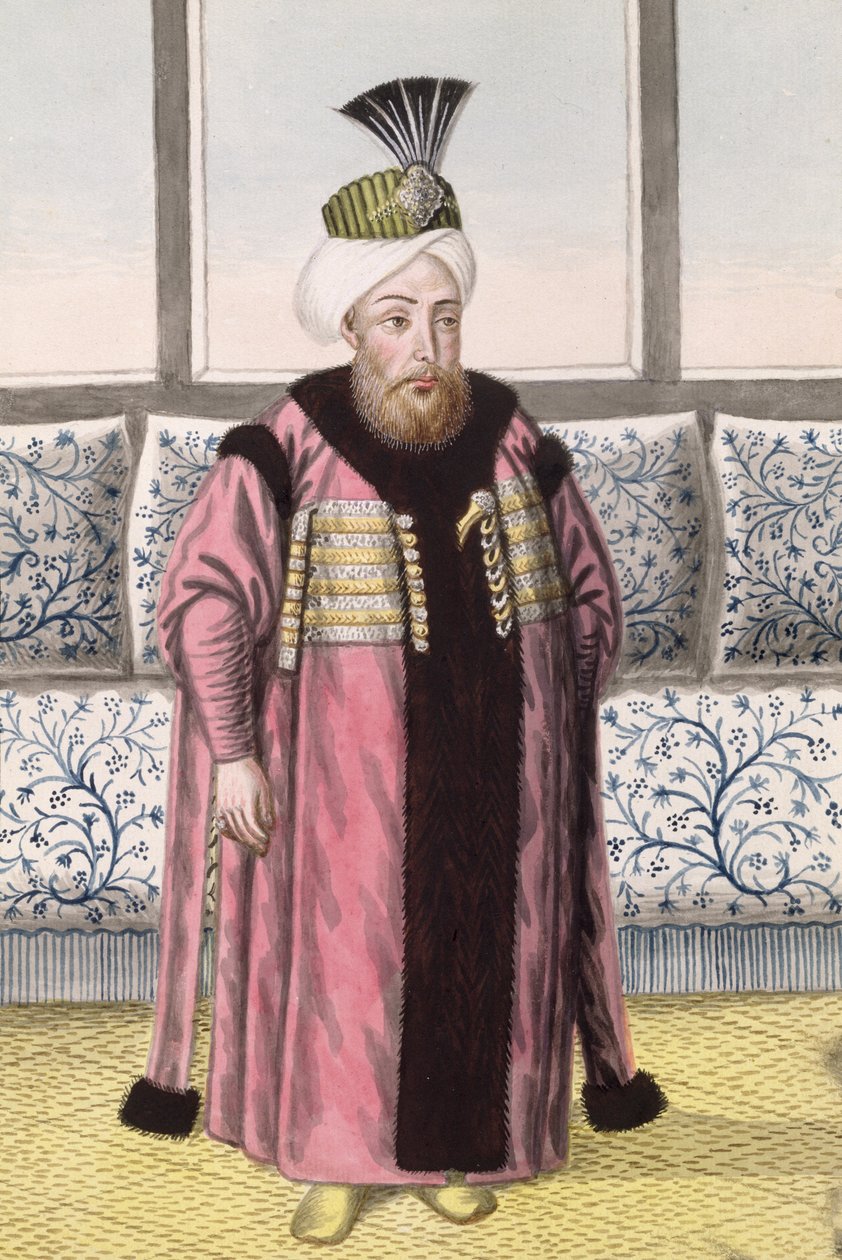 Mustapha II (1664-1703) Sultan 1695-1703, aus 