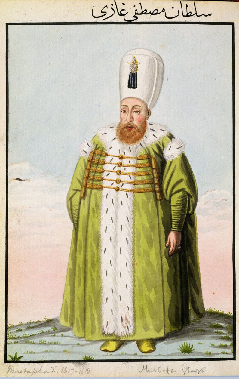 Mustapha I (1591-1639) Sultan 1617-18 von John Young