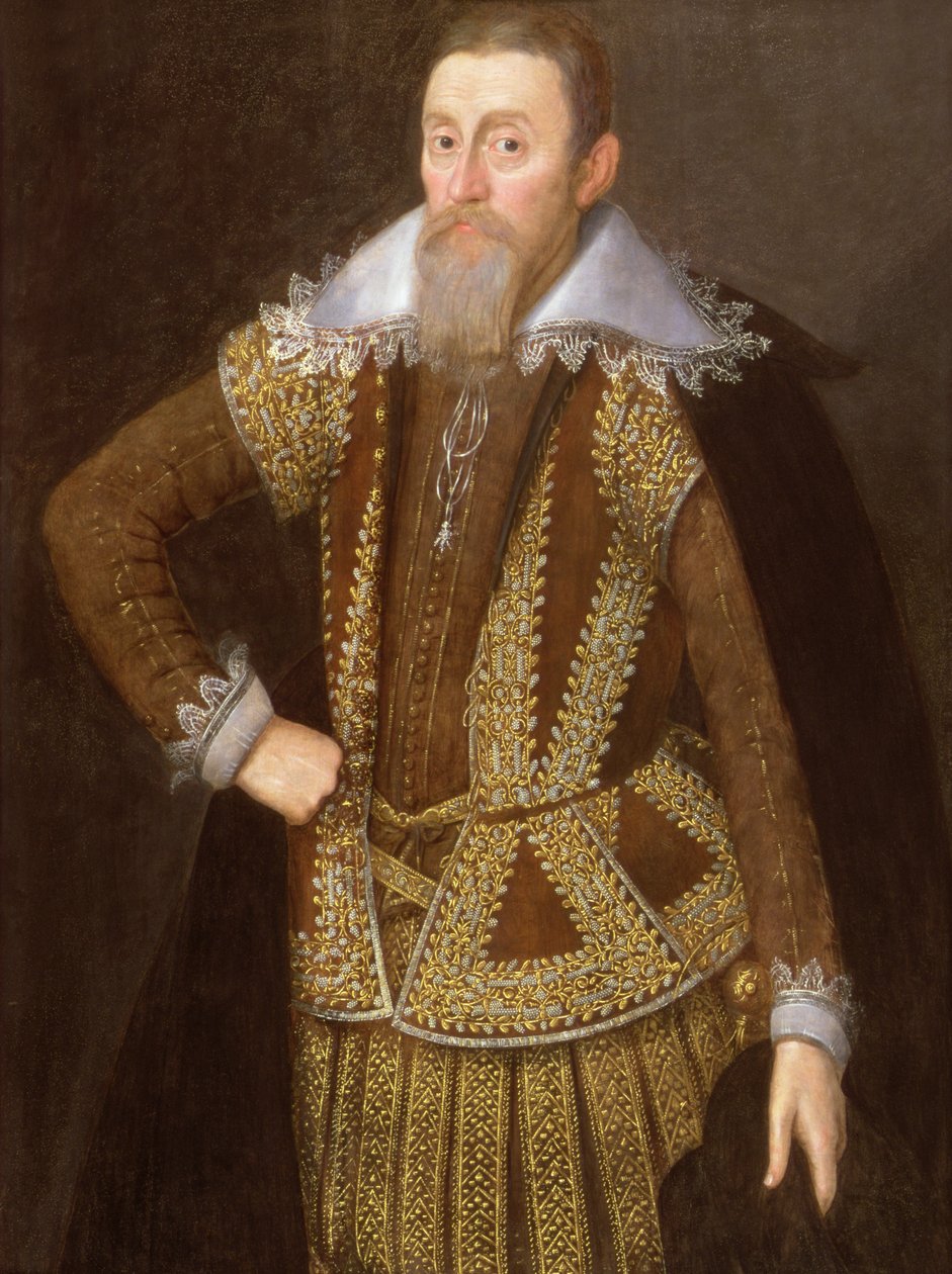William Parker, 4. Baron Monteagle und 11. Baron Morley (1575-1622) von John de Critz