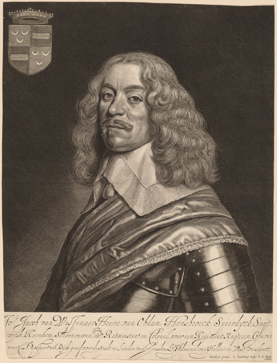 Jacob van Wassenaer van Obdam von Jonas Suyderhoff after Gerrit van Honthorst