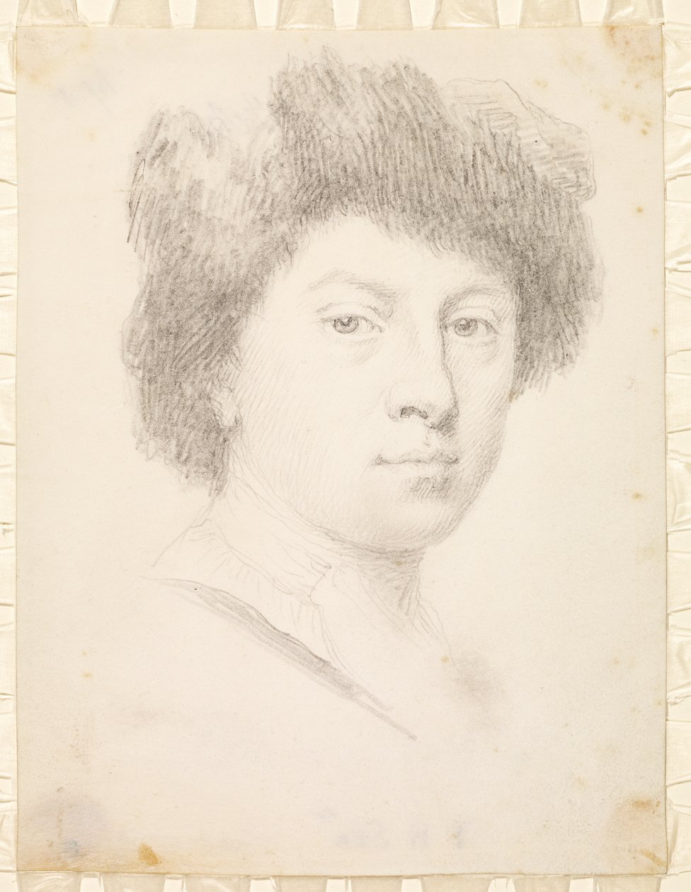 Selbstporträt im Alter von dreißig Jahren, 1735 von Jonathan Richardson