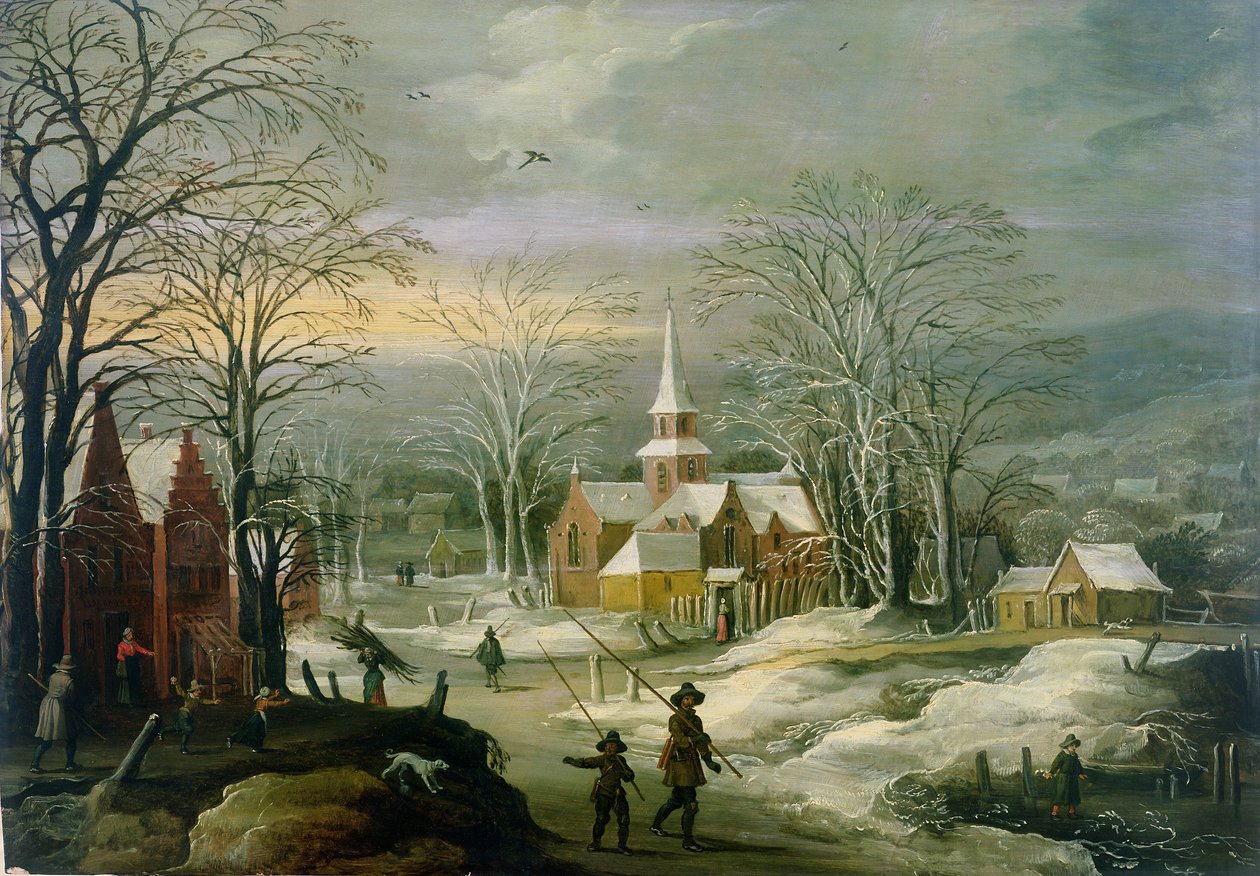 Winterlandschaft von Joos or Josse de Momper