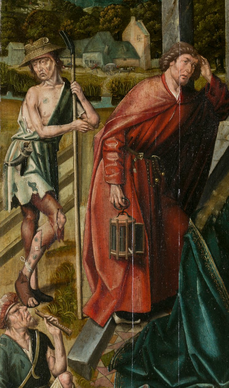 Triptychon von Bethlehem, um 1540 von Joos van (attr. to) Cleve