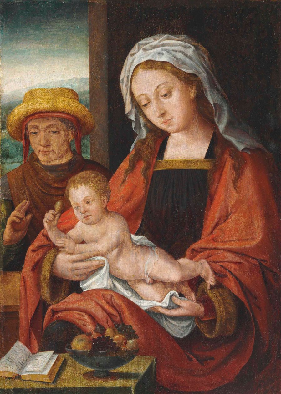 Die Heilige Familie von Joos van Cleve