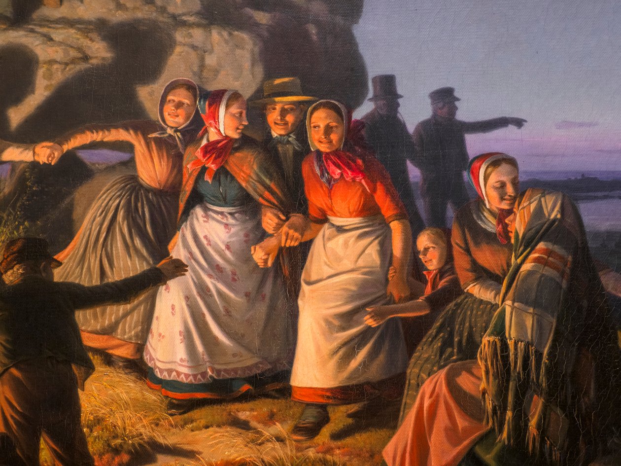 Mittsommernacht von Jorgen Valentin Sonne