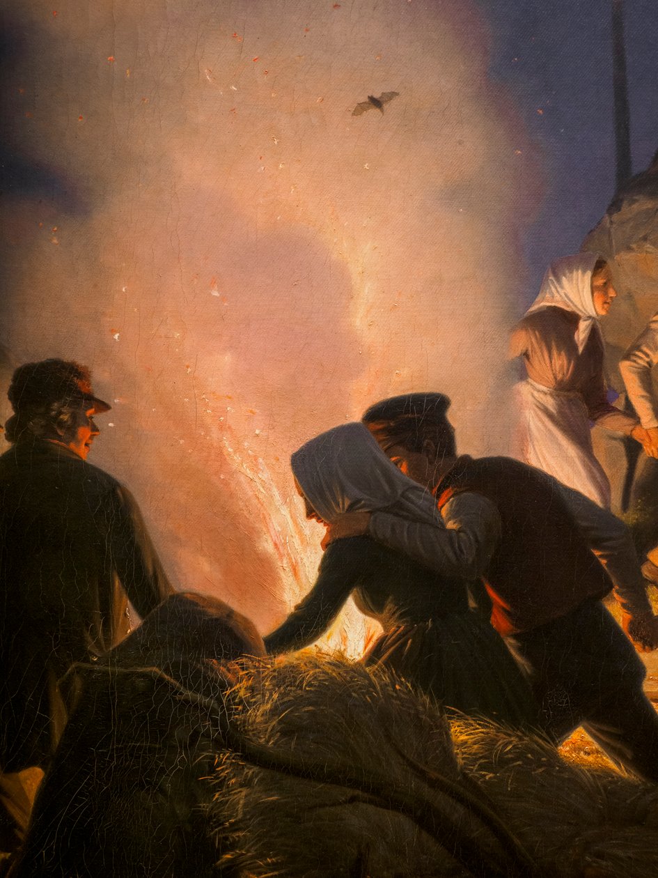 Mittsommernacht (Detail) von Jorgen Valentin Sonne