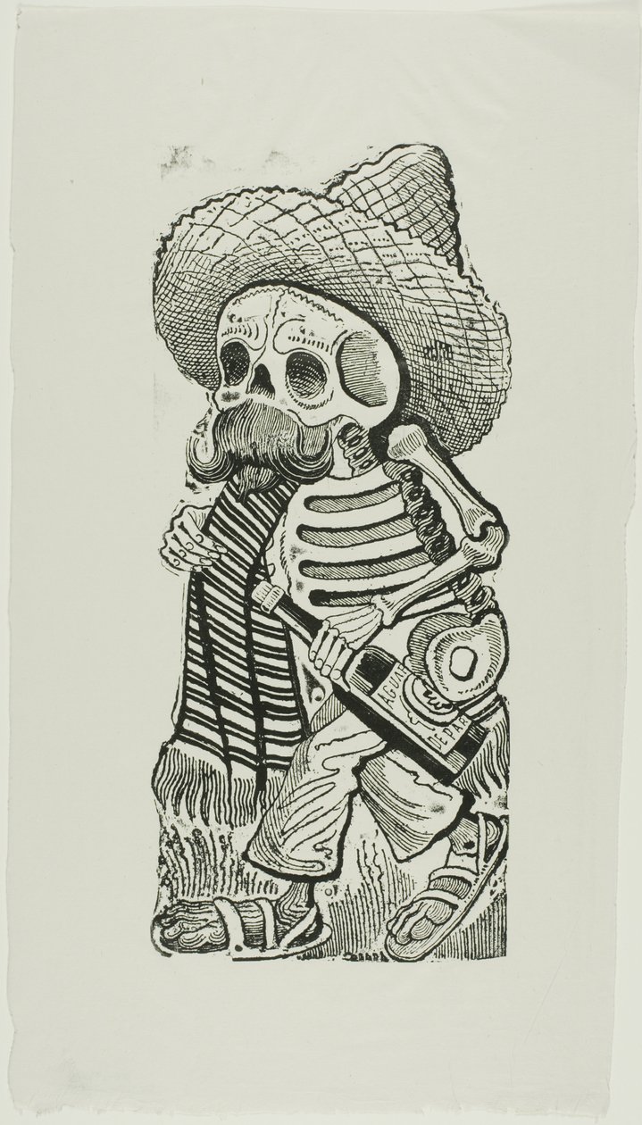 Calavera von Francisco Madero, aus Calavera Maderista von José Guadalupe Posada