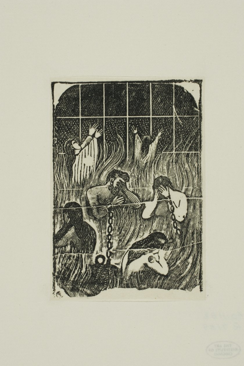 Seelen im Fegefeuer von José Guadalupe Posada