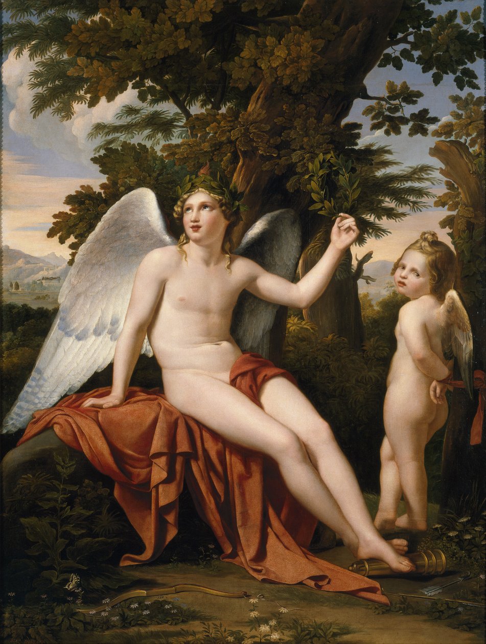 Göttliche Liebe und profane Liebe von José de Madrazo y Agudo