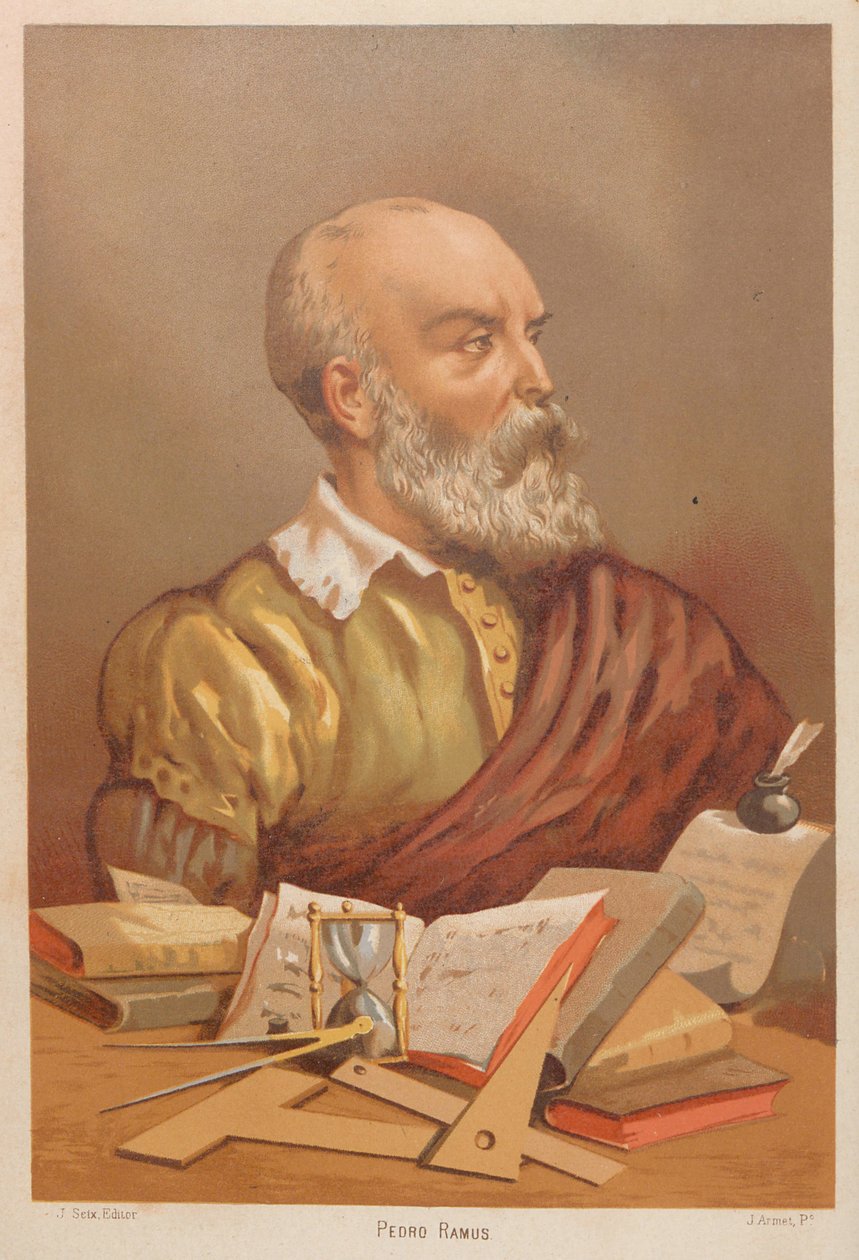Petrus Ramus. Aus: La ciencia y sus hombres von Jose Armet Portanell
