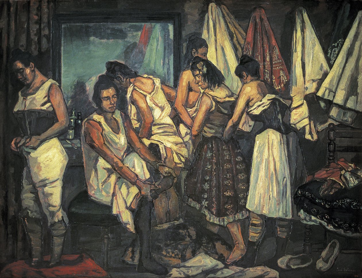 Die Chormädchen von Jose Gutierrez Solana