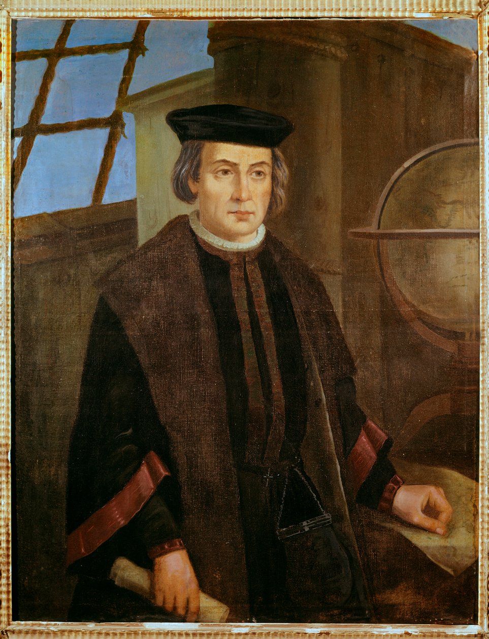 Porträt von Christoph Kolumbus von Jose Roldan