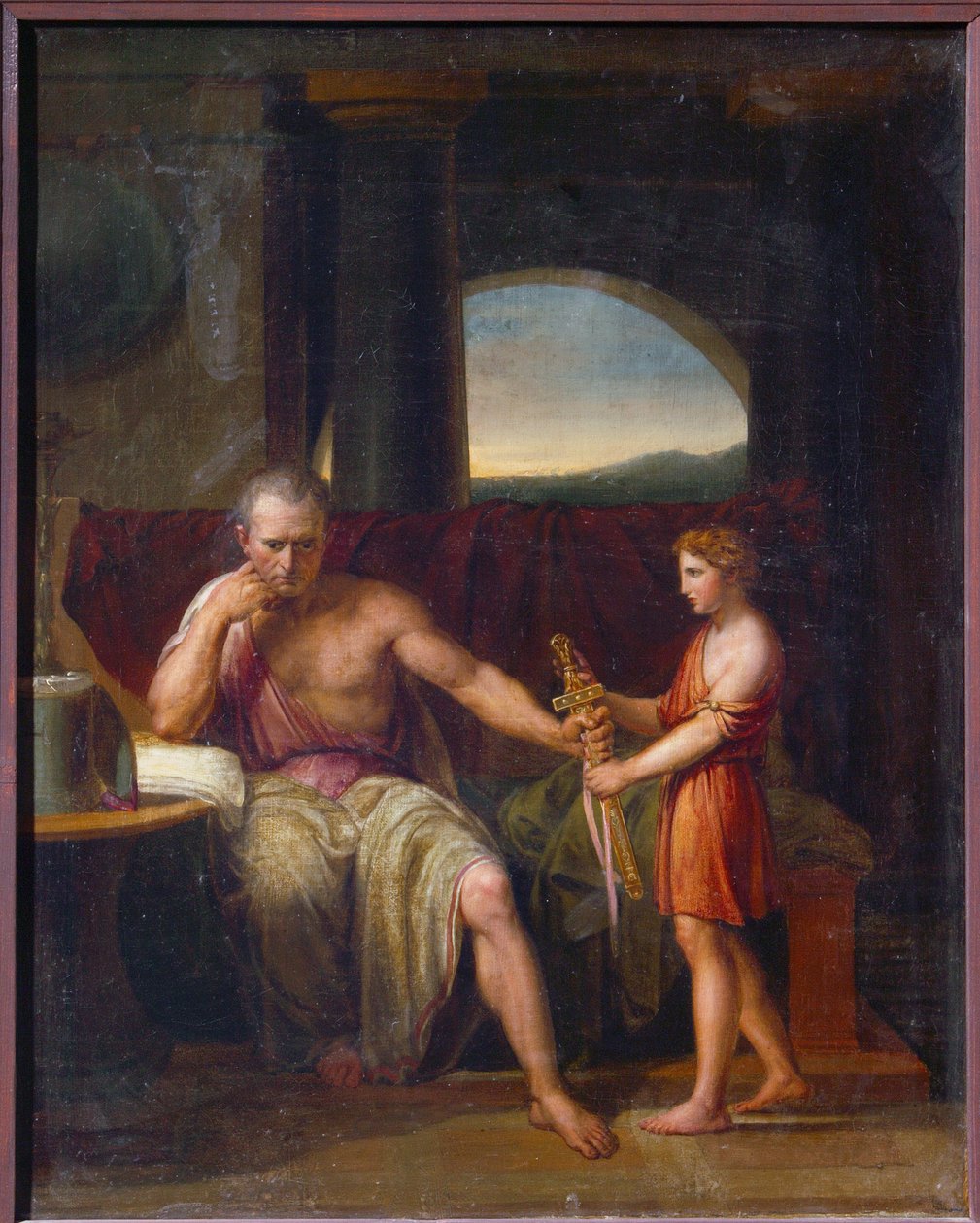 Marcus Porcius Cato Uticensis von Josef Abel