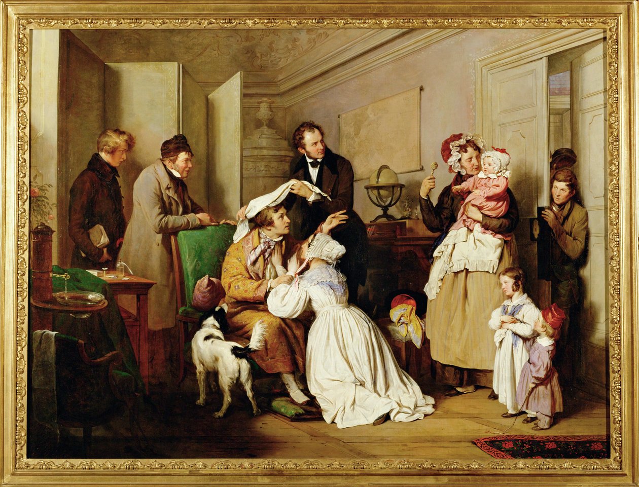 Der Augenarzt von Josef Danhauser